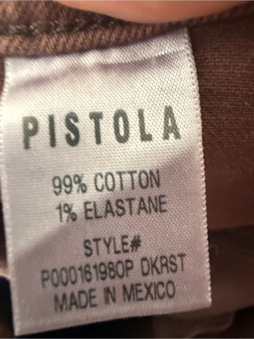 pistola Brown High-Rise Wide-Leg Jeans - Picture 8 of 8